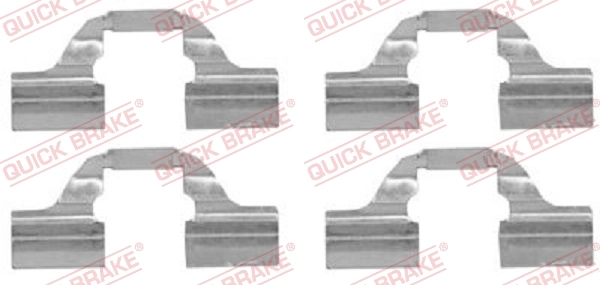 Accessory Kit, disc brake pad